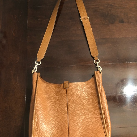 Rebecca Minkoff Brown Pebble Feed crossbody handbag - Picture 3 of 5